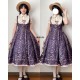 Iris De Nuit Angelonia Flower Wall Blouse JSKs and One Piece(Reservation/2 Colours/Full Payment Without Shipping)
